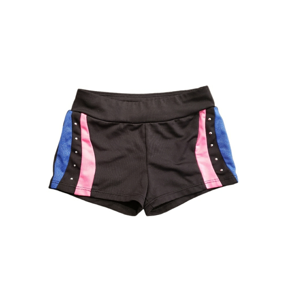 Freestyle by Danskin Size XS 4/5 Black Gymnastic Shorts